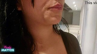 Security recognizes me for sucking big black cock