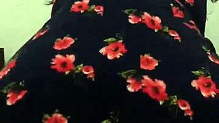 I’m sneaking around with the neighbor in her sexy flower dress