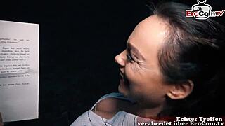 milf with big tits picked up in nylons