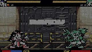 Asian fighters battle in hentai parody ring