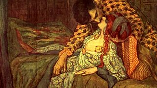 Vintage Erotic Illustration From Retro Era