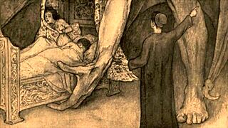 Vintage Erotic Illustration From Retro Era