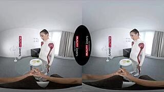 Imagine bending over that skinny latex android in VR.