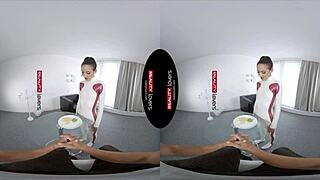 Imagine bending over that skinny latex android in VR.