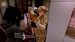 Exploring the harem hotel game in room 309.