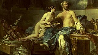 A Vintage Illustration Of Retro Antique Erotic Art