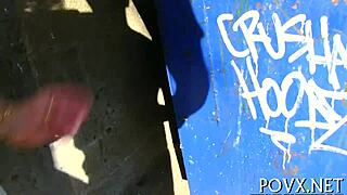 Barely legal teen shares wild POV action