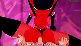 meru the succubus feels intense pleasure in hard fantasy fucking