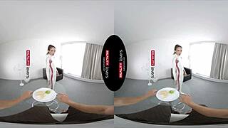 Imagine bending over that skinny latex android in VR.