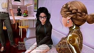 Exploring the harem hotel game in room 309.