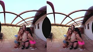 three amazing czech pussies in table tennis doggystyle