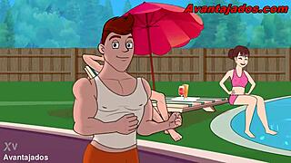 brazilian gay cartoon where the hetero guy gets fucked by endowed cock