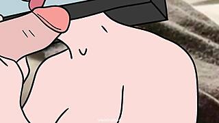 tv woman sucks cameraman cock, uh, he suck her pussy too!