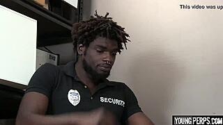 Black Cop and Straight Teen 18+ First Time