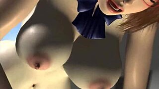 Umemaro senpai in 3d cartoon hentai anime adventure