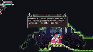 i flip the witch pixel game ep 2, using a huge sextoy on that big monster girl