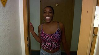 Young Ebony Teen 18+ Allows Step Dad Creampie In Pov