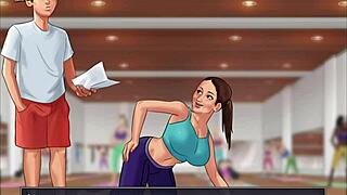 summertime saga 248 with bent over shaved pussy scenes