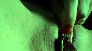 I squeeze my sensitive clitoris after getting fucked