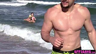 naughty bisexual teen 18+ bffs love to ride on big cock with tattoos and small tits