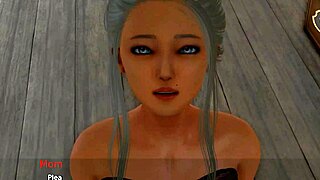 in this uncensored part 7, the milf gets anal creampie