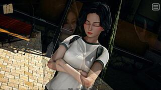 my bully is my lover with small tits teen