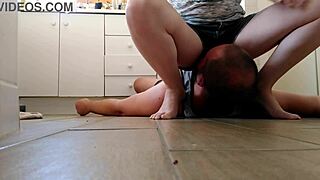 Intense Facesitting And Pussy Licking Session.