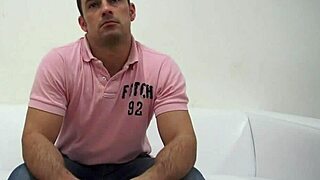 Czech gay casting session with David 3474 in a reality setting