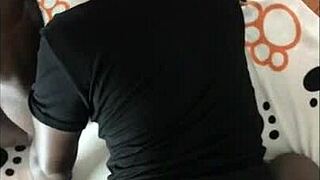 I met this ebony girl online and fucked her