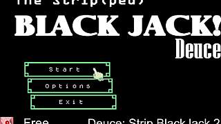 Deuce Strip Blackjack 2 With Erotic Clothes Ripping And Black Hentai Fun 😈