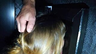 Natascha and Sven Feel Raw Passion at Ego Cinema Gloryhole. Their Outdoor Handjob Sparks Heat.