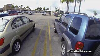 fucking a cute broke teen in glasses for quick cash outdoors