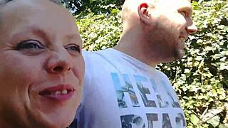 Natascha and Sven Feel Raw Passion at Ego Cinema Gloryhole. Their Outdoor Handjob Sparks Heat.