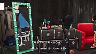 Behind the scenes, naughty 3D HENTAI FUN unfolds!