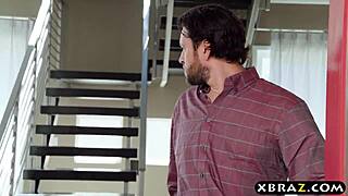 Big Natural Boobs Latina Teen Enjoys Older Guy's Attention