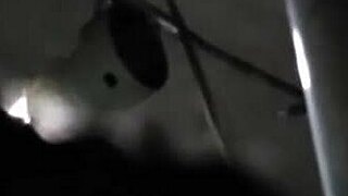 Young Asian mom with big boobs bathes in the shower, soaping up her tits