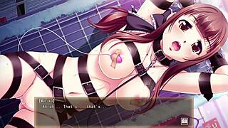 Bound Young Wife In Hentai Game Scene