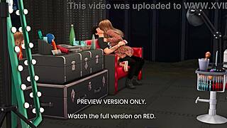 Behind the scenes, naughty 3D HENTAI FUN unfolds!