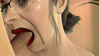 Deep Throating Esmeralda As She Rides Cowgirl In A Threesome