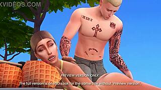 Sunbathing Snapshot - 3D Hentai Naughty Outdoor Sex Preview!