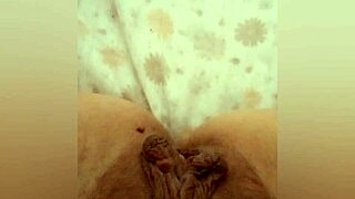 Heyy, Greta farts in bathroom then cozies under blanket!