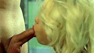 sensuality shines with cute blonde in the perfect oral sex moment.
