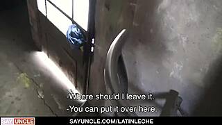 Hiring strong boy Danny for construction work that leads to unexpected encounter