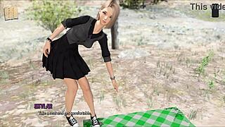 Cute ripples in hentai game 😊