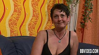 Hey! German milf masturbating in heels turns up the heat!