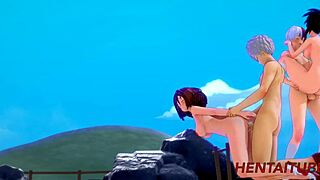 Boku No Hero 3D Hentai Orgy Animation