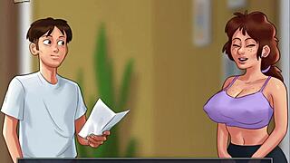 Summertime saga episode explores erotic hentai anime adventures