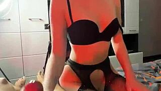 Beautiful Woman In Stockings Sucks Dick, Gets Fingered, And Has Real Sex