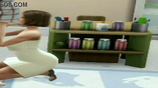 Brunette teen sucking teacher cock at lunch