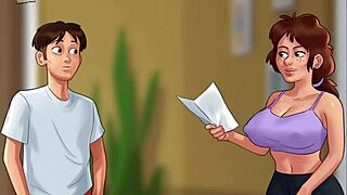 Summertime saga episode explores erotic hentai anime adventures